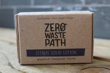 Load image into Gallery viewer, Solid Lotion Bar ~ 90g ~ By Zero Waste Path
