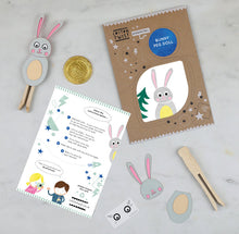 Load image into Gallery viewer, Make your Own Rabbit Peg Doll~ By Cotton Twist
