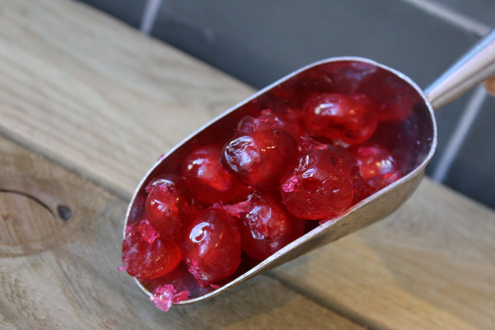 Glacé Cherries ~ Per 100g