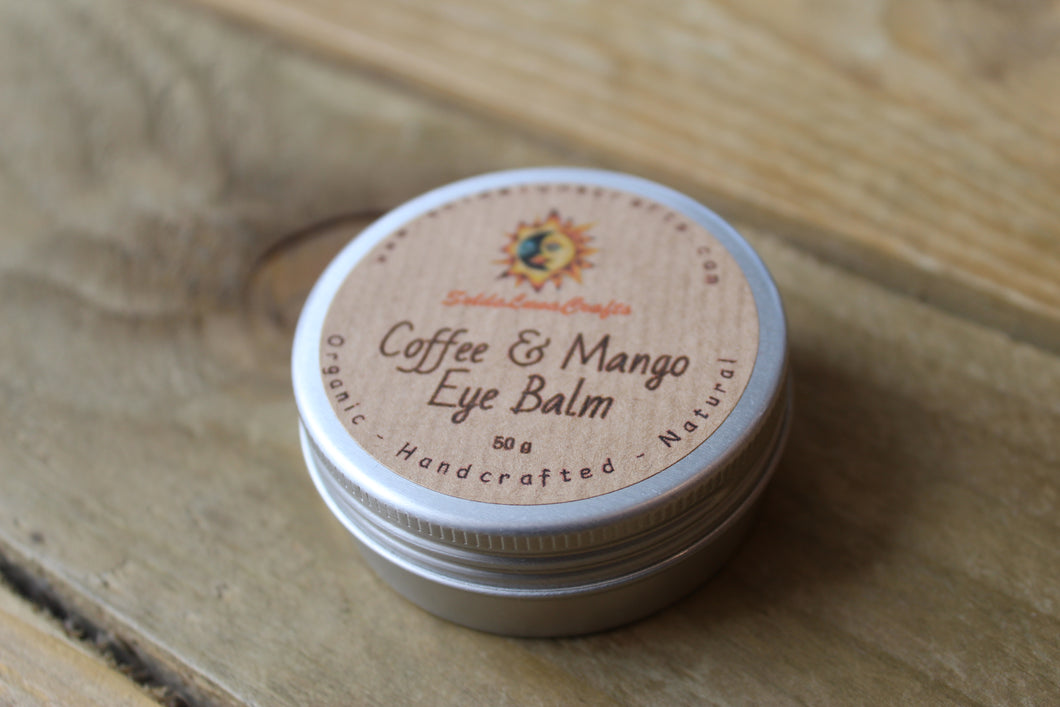 Eye Cream ~ Coffee & Mango ~ Vegan ~50g ~ By Sol de Luna