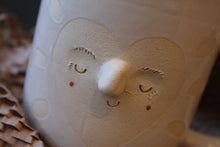 Load image into Gallery viewer, Hug Mugs ~ Heart faced ~ By Croucherli

