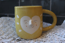 Load image into Gallery viewer, Hug Mugs ~ Heart faced ~ By Croucherli
