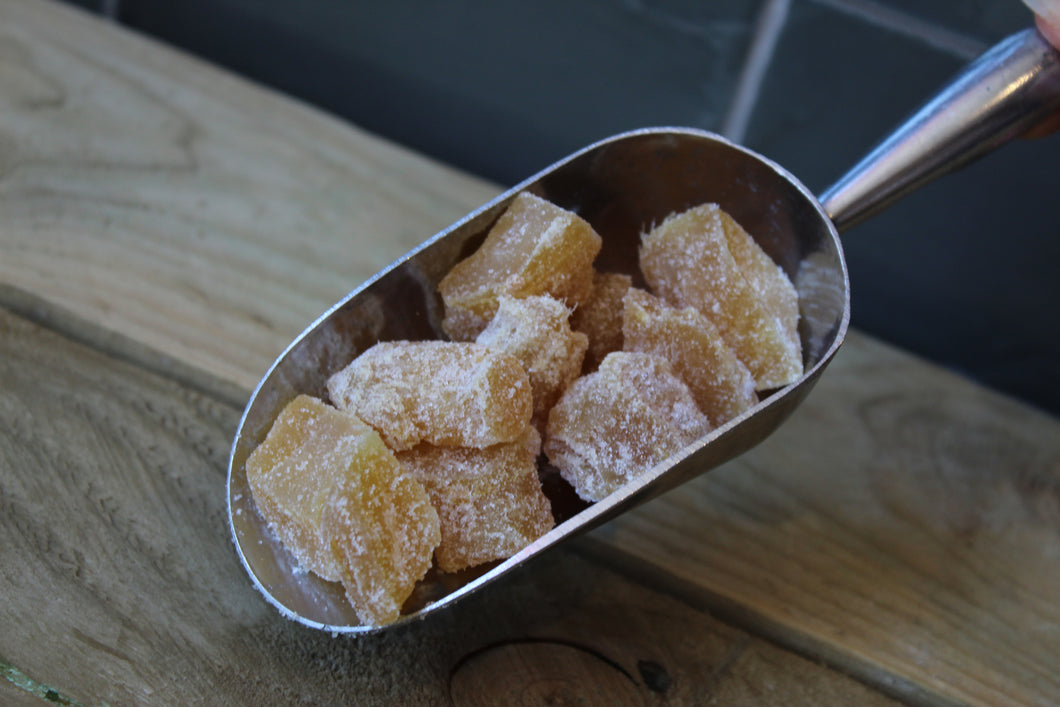 Crystallised Ginger ~ Per 100g