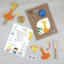 Load image into Gallery viewer, Make Your Own Peg Doll Giraffe ~ By Cotton Twist
