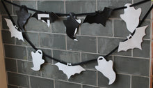 Load image into Gallery viewer, Re-usable Spooky Halloween Bunting ~ By UnSealed
