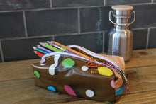 Load image into Gallery viewer, Upcycled  Pencil case  ~ By Planet Rubber
