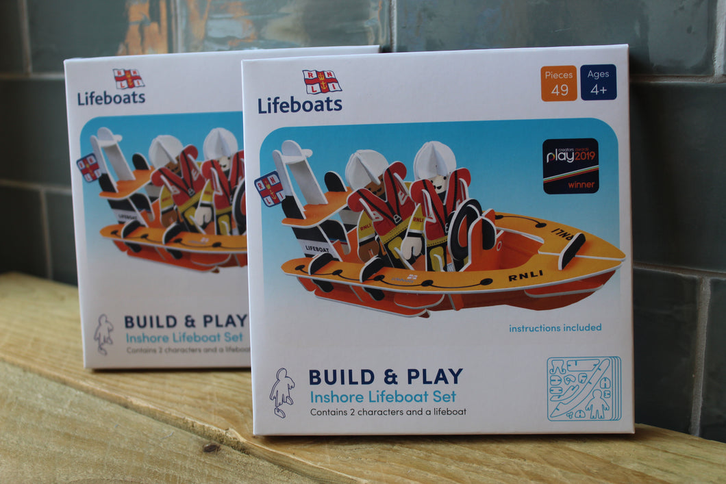 RNLI Inshore Lifeboat Eco-Friendly Playset ~ By Playpress