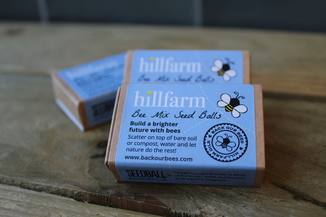 Bee Friendly Seed Balls ~ By Hillfarm