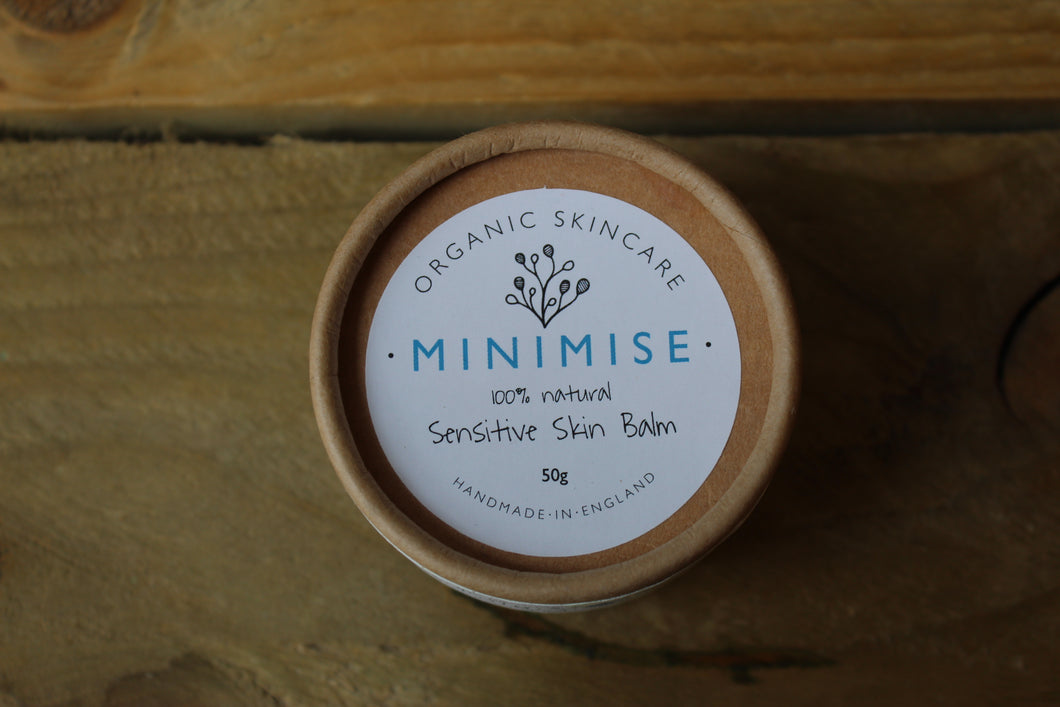 Organic Sensitive skin balm ~ 50g ~ By Minimise