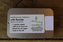 Load image into Gallery viewer, Toothpaste tablets with Fluoride
