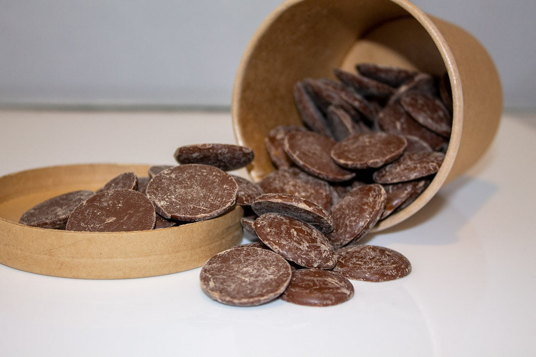 Vegan 'Milk' Couverture Chocolate buttons ~ Per 100g
