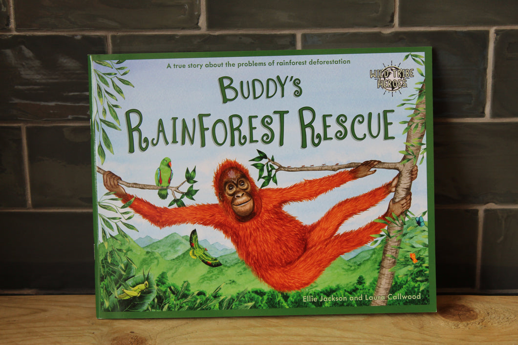Wild Tribe Heroes book ~ Buddy's Rainforest Rescue