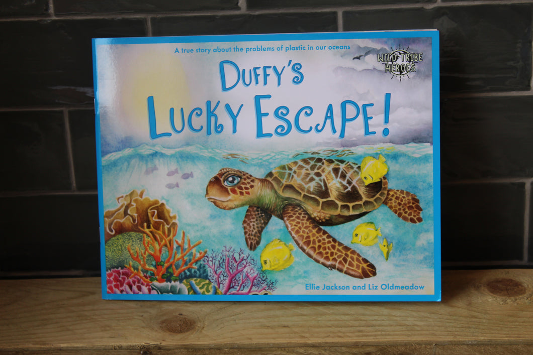 Wild Tribe Heroes book ~ Duffy's lucky Escape